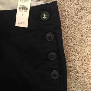 NWT - LOFT high waisted, wide leg trouser